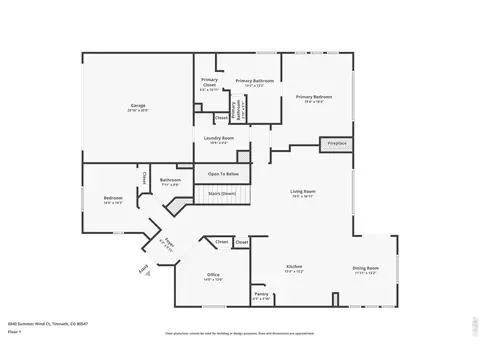 Floorplan - 6940 Summerwind Ct, Timnath, CO 80547 photo 1 of 2