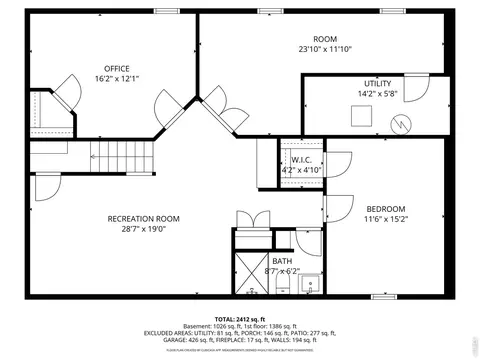 Floorplan - 7750 Durham Way, Boulder, CO 80301 photo 2 of 3