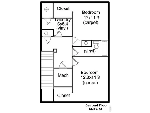 Floorplan - 710 Oregon Trl #D-3, Ault, CO 80610 photo 2 of 2