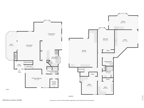 Floorplan - 2020 Kohler Dr, Boulder, CO 80305 photo 2 of 3