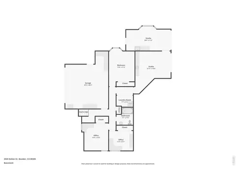 Floorplan - 2020 Kohler Dr, Boulder, CO 80305 photo 1 of 3