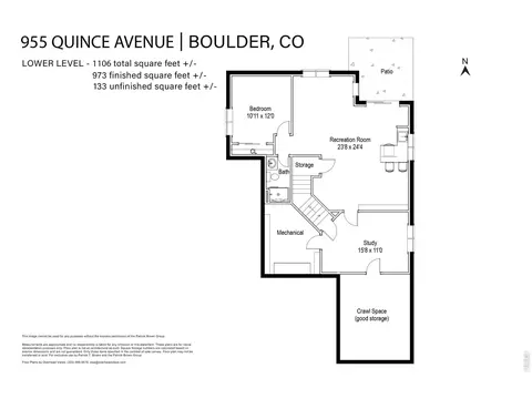 Floorplan - 995 Quince Ave, Boulder, CO 80304 photo 3 of 3