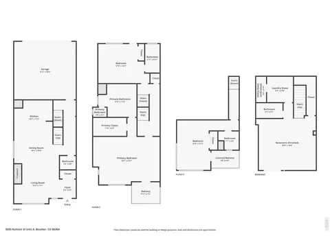 Floorplan - 5055 Ralston St #A, Boulder, CO 80304 photo 4 of 4