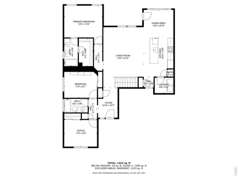 Floorplan - 1484 First Light Dr, Windsor, CO 80550 photo 2 of 3