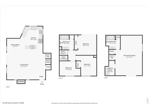 Floorplan - 201 Wild Tiger Rd, Boulder, CO 80302 photo 4 of 4