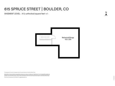 Floorplan - 615 Spruce St, Boulder, CO 80302 photo 3 of 3