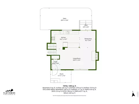 Floorplan - 4660 Talbot Dr, Boulder, CO 80303 photo 2 of 5