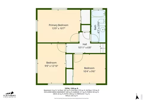 Floorplan - 4660 Talbot Dr, Boulder, CO 80303 photo 1 of 5