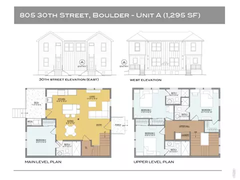 Floorplan - 805 30th St, Boulder, CO 80303 photo 1 of 2