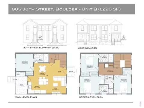 Floorplan - 805 30th St, Boulder, CO 80303 photo 2 of 2