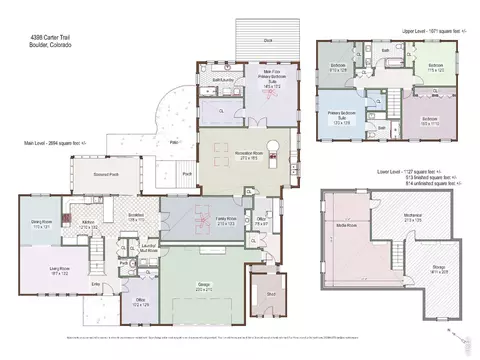 Floorplan - 4398 Carter Trl, Boulder, CO 80301 photo 1 of 1