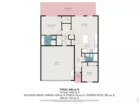 Floorplan - 3208 Sandy Harbor Dr, Evans, CO 80620 photo 1 of 1