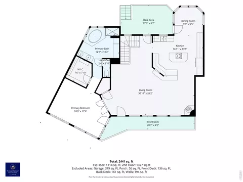 Floorplan - 122 Longs Peak Dr, Lyons, CO 80540 photo 1 of 2