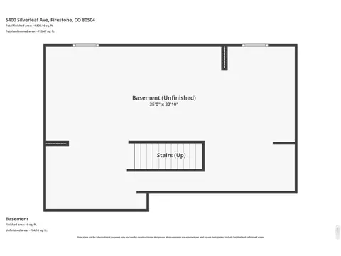 Floorplan - 5400 Silverleaf Ave, Longmont, CO 80504 photo 3 of 4