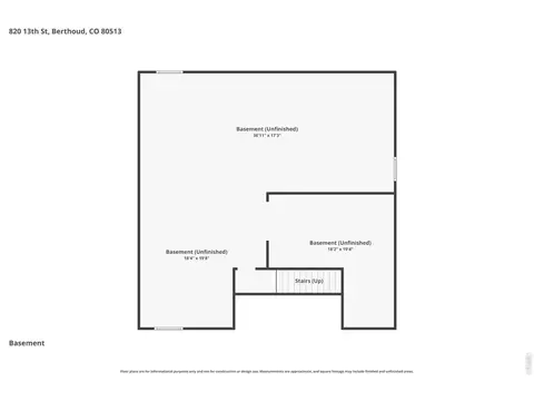 Floorplan - 820 13th St, Berthoud, CO 80513 photo 3 of 3