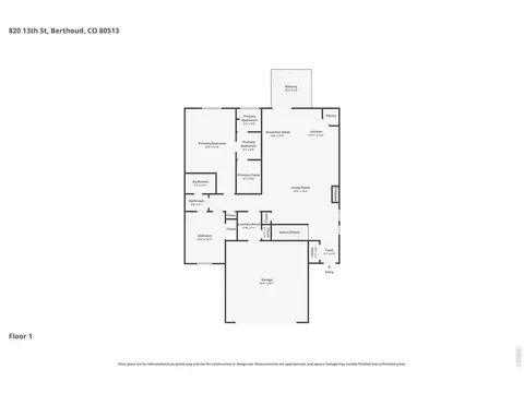Floorplan - 820 13th St, Berthoud, CO 80513 photo 2 of 3