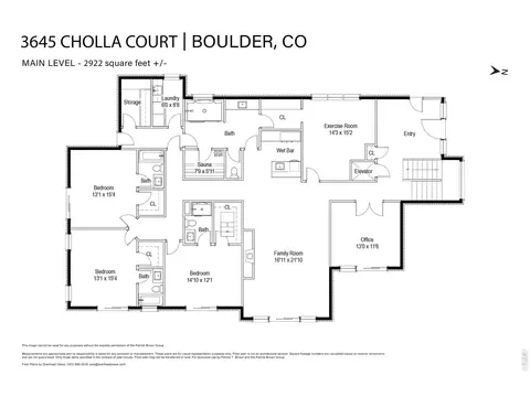 Floorplan - 3645 Cholla Ct, Boulder, CO 80304 photo 1 of 1