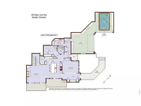 Floorplan - 166 Valley View Way, Boulder, CO 80304 photo 1 of 2