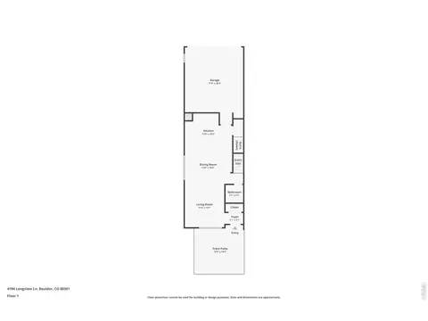 Floorplan - 4194 Longview Ln, Boulder, CO 80301 photo 1 of 3