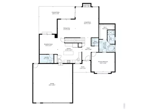 Floorplan - 2036 Vineyard Ct, Windsor, CO 80550 photo 1 of 3