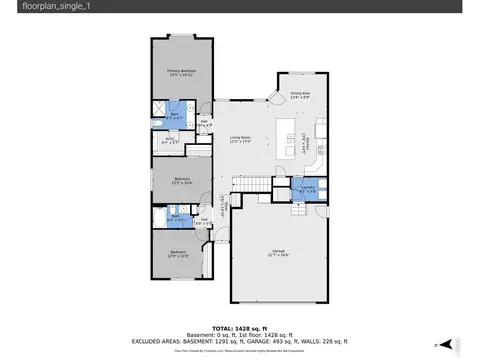 Floorplan - 1111 Johnson St, Wiggins, CO 80654 photo 2 of 3