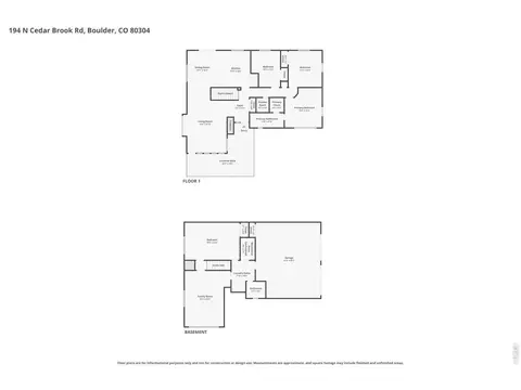 Floorplan - 194 N Cedar Brook Rd, Boulder, CO 80304 photo 3 of 3