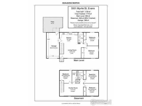 Floorplan - 3501 Myrtle St, Evans, CO 80620 photo 2 of 2