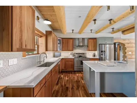 Kitchen - 500 Ridge Rd, Ward, CO 80481 photo 4 of 5