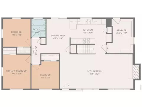 Floorplan - 350 Bates Ave, Boulder, CO 80305 photo 1 of 4