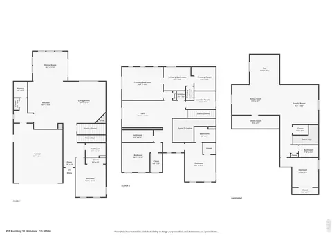 Floorplan - 955 Rustling St, Windsor, CO 80550 photo 3 of 3