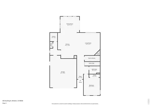 Floorplan - 955 Rustling St, Windsor, CO 80550 photo 2 of 3