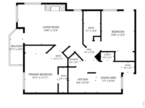Floorplan - 6108 Habitat Dr #3, Boulder, CO 80301 photo 1 of 1