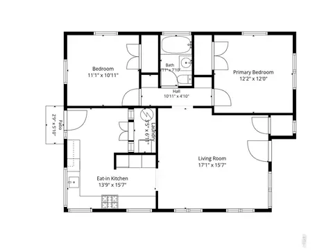 Floorplan - 2915 11th St, Boulder, CO 80304 photo 1 of 2