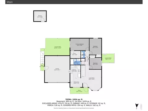 Floorplan - 2906 Hawk Dr, Evans, CO 80620 photo 2 of 3