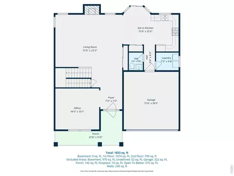 Floorplan - 7472 Skyline Way, Frederick, CO 80504 photo 1 of 3