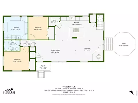 Floorplan - 408 Millionaire Dr, Boulder, CO 80302 photo 1 of 3