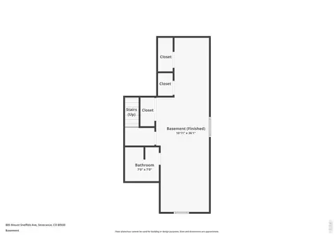 Floorplan - 805 Mt Sneffels Ave, Windsor, CO 80550 photo 1 of 4