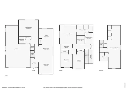 Floorplan - 805 Mt Sneffels Ave, Windsor, CO 80550 photo 3 of 4