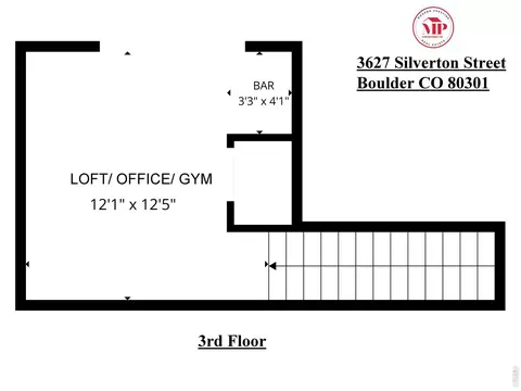Floorplan - 3627 Silverton St, Boulder, CO 80301 photo 4 of 4