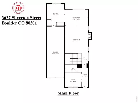 Floorplan - 3627 Silverton St, Boulder, CO 80301 photo 2 of 4