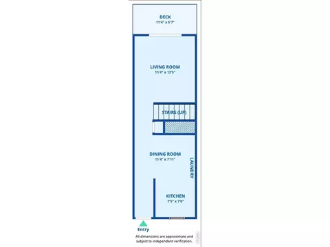 Floorplan - 1111 Maxwell Ave #201, Boulder, CO 80304 photo 1 of 2