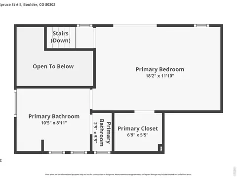 Floorplan - 2336 Spruce St #E, Boulder, CO 80302 photo 3 of 3