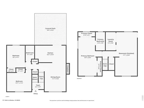 Floorplan - 717 10th St, Windsor, CO 80550 photo 1 of 3