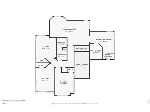 Floorplan - 5397 Wild Dunes Ct, Boulder, CO 80301 photo 2 of 4
