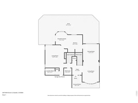 Floorplan - 5397 Wild Dunes Ct, Boulder, CO 80301 photo 1 of 4