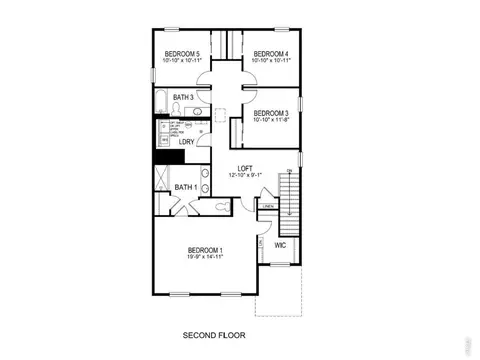 Floorplan - 1002 Annelles Pool Ln, Severance, CO 80550 photo 2 of 2