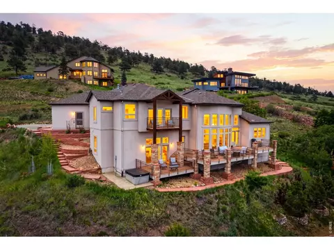 Exterior - 814 Mountain View Dr, Lyons, CO 80540 photo 9 of 12