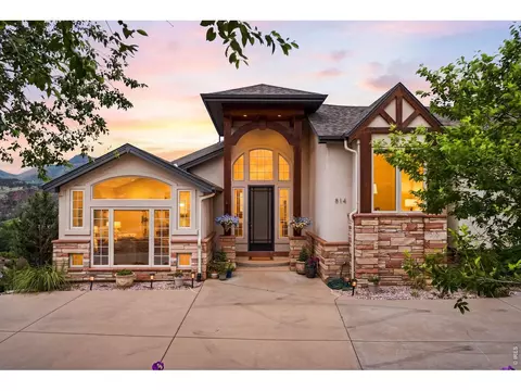 Exterior - 814 Mountain View Dr, Lyons, CO 80540 photo 1 of 12