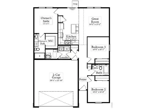 Floorplan - 3916 Soapstone St, Evans, CO 80620 photo 1 of 1