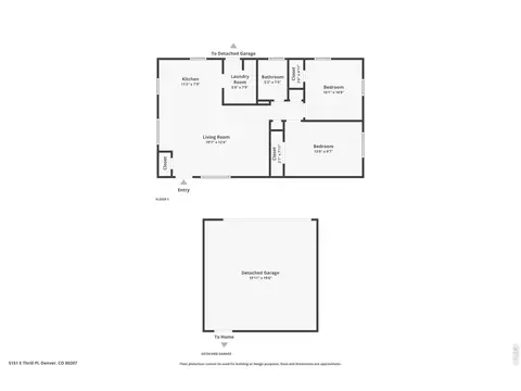 Floorplan - 5151 E Thrill Pl, Denver, CO 80207 photo 3 of 3